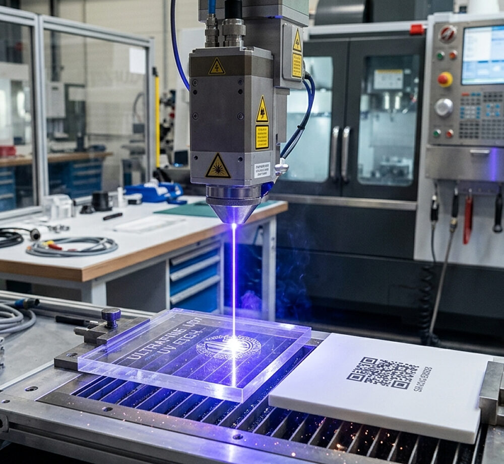 The Mystery of UV Lasers How They Conquer Transparent and White Materials